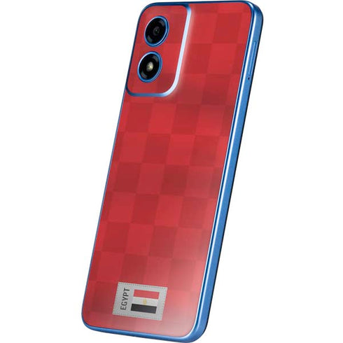 Egypt Soccer Flag Moto G Play 4G (2024) Skin